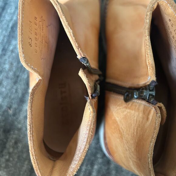 Bed Stu Lydyi Rustic Tan Ankle Boots - Picture 10 of 15